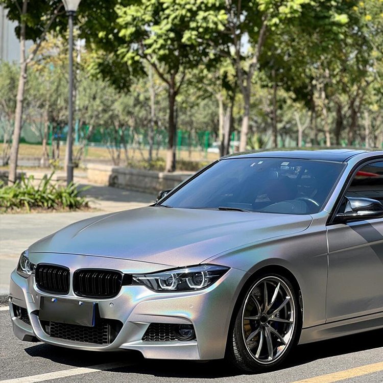 Glossy Laser Series Color Vinyl Wrap Car car wrap vinyl pattern Decoration Sticker Decal Bubble Free Air Release