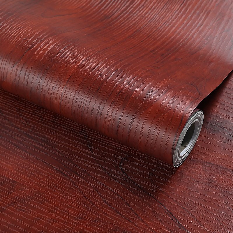 Premium PVC wood grain vinyl wrap decorative film for furniture cover PVC sticker paper in roll 1.22*50m