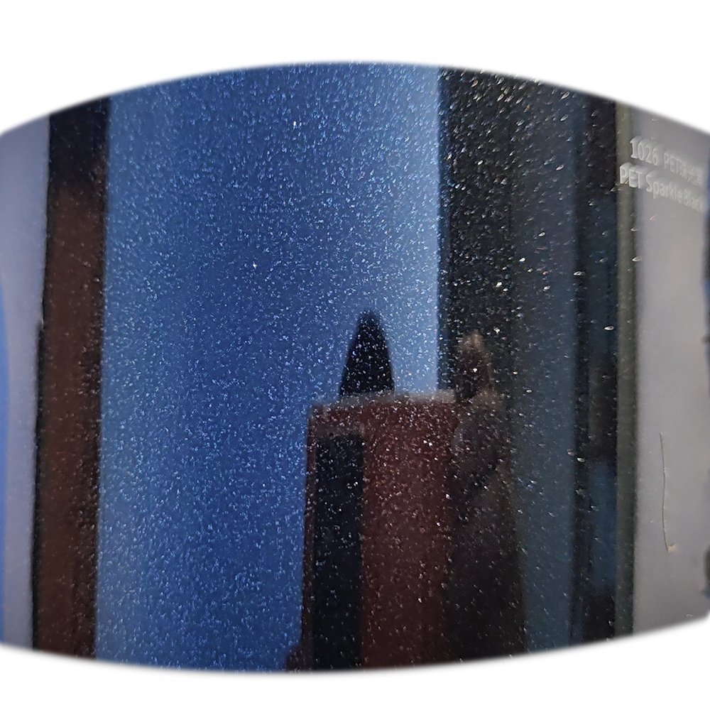 WRAPMASTER 1.52*17m PET Backing Sparkle Black Car Body PVC Stickers Car Interior Vinyl Wrap