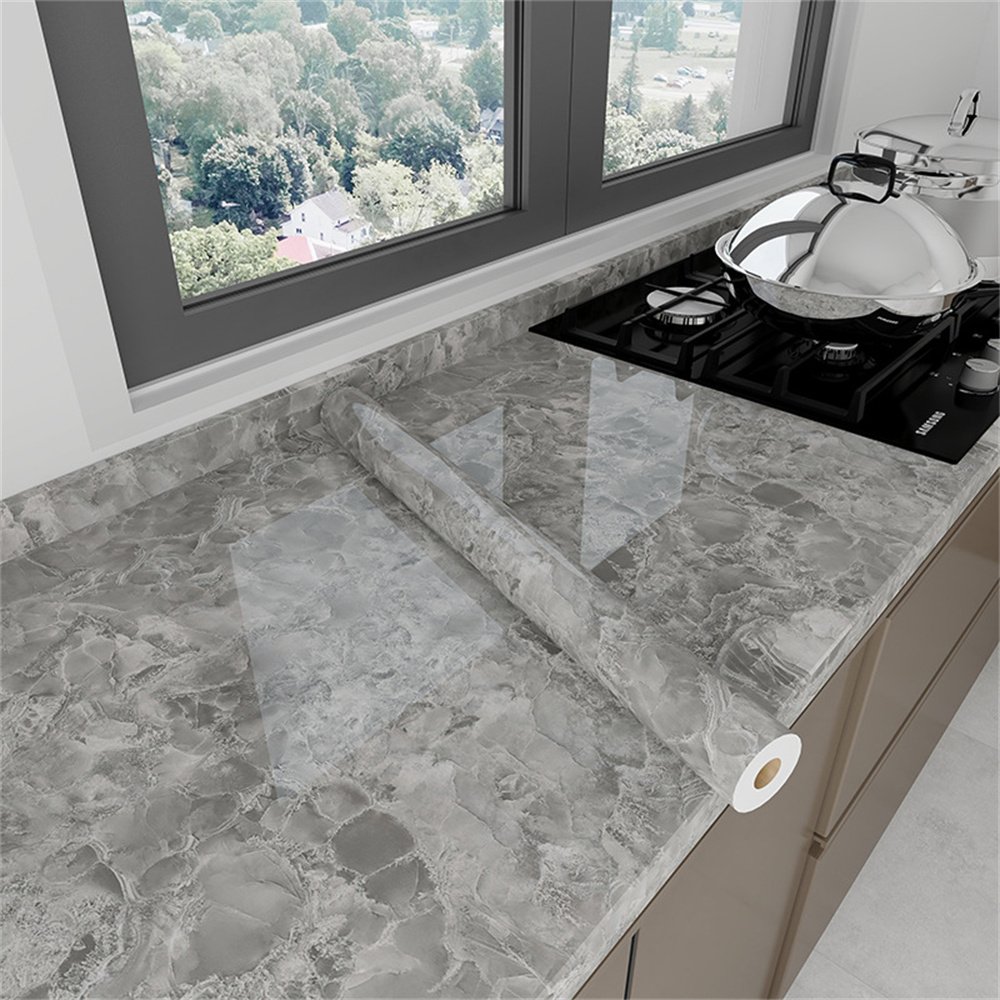 Home bathroom livingroom wall panel protective films petg decorative furniture film for MDF Honeycomb board