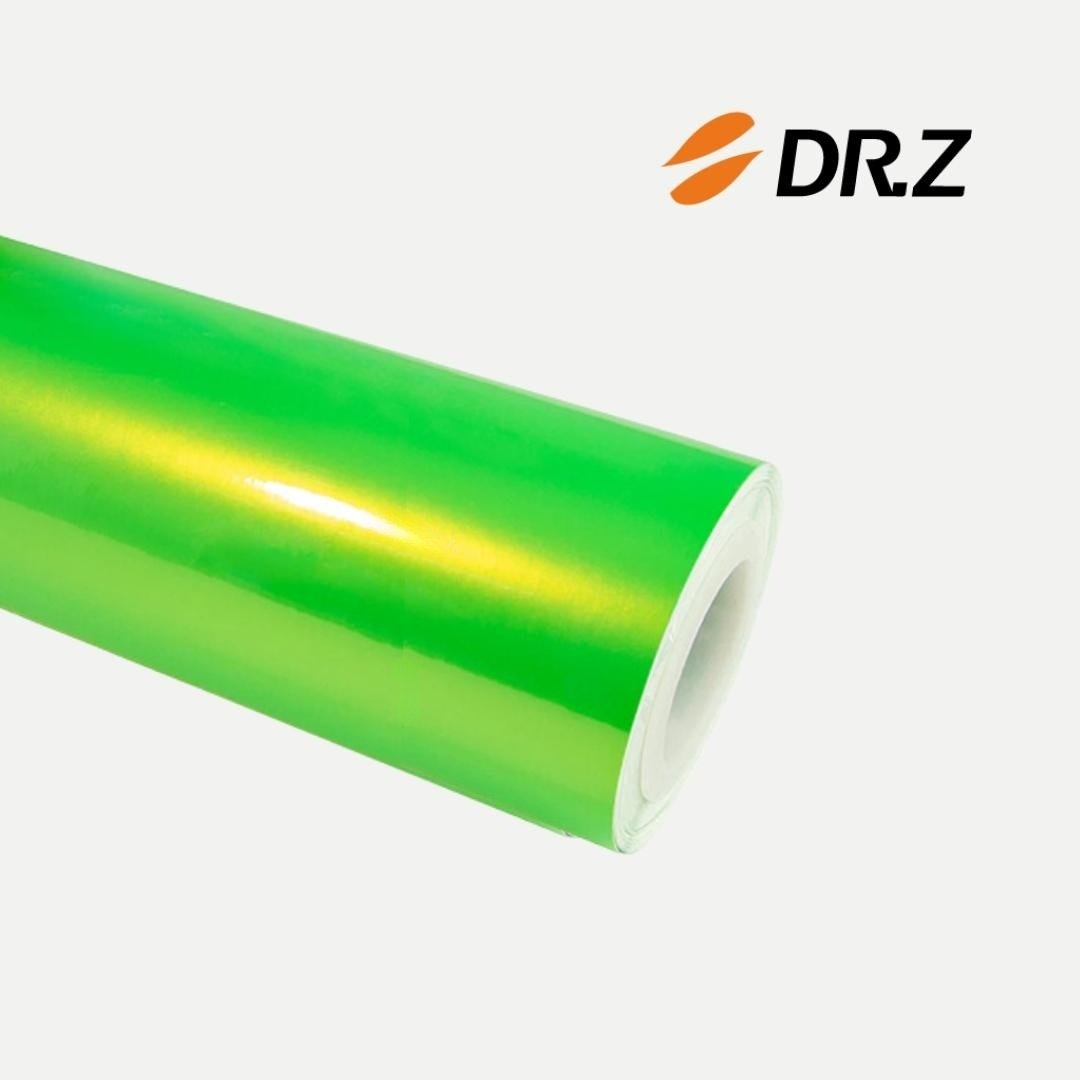 Candy Neon Green Vinyl Wrap car wrap vinyl color OEM Factory price decorative films color-changing car tpu film