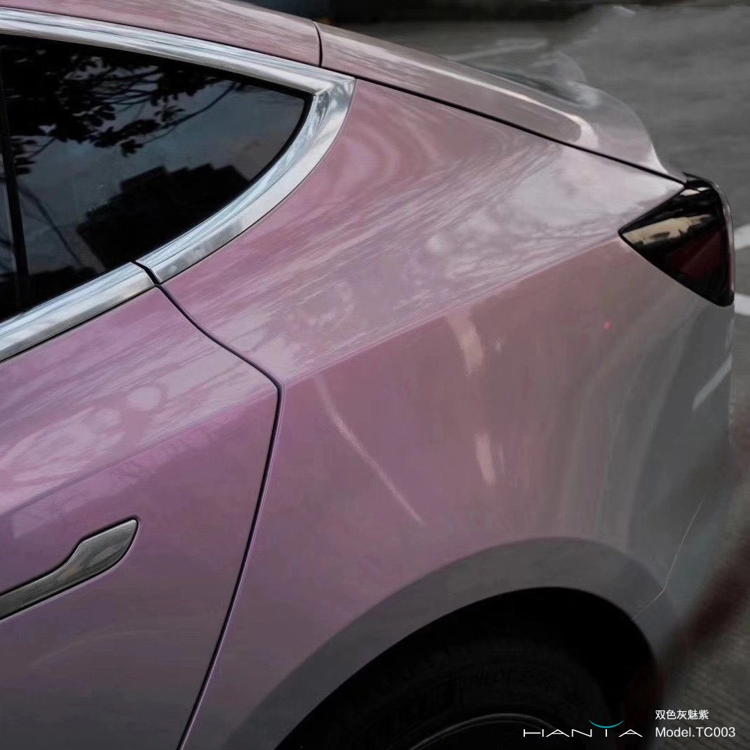 6.5 Mil Color Wrapping Film Magic Two-Color Auto Sticker PVC Car Vinyl Wrap