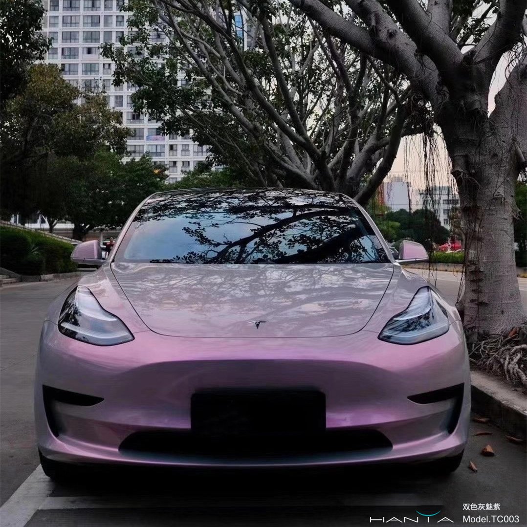 6.5 Mil Color Wrapping Film Magic Two-Color Auto Sticker PVC Car Vinyl Wrap