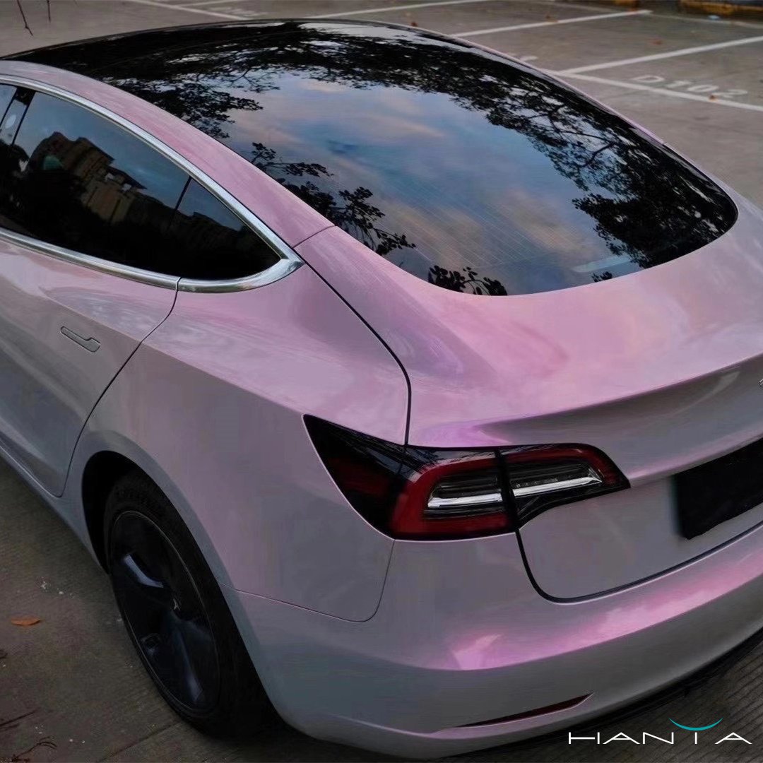 6.5 Mil Color Wrapping Film Magic Two-Color Auto Sticker PVC Car Vinyl Wrap