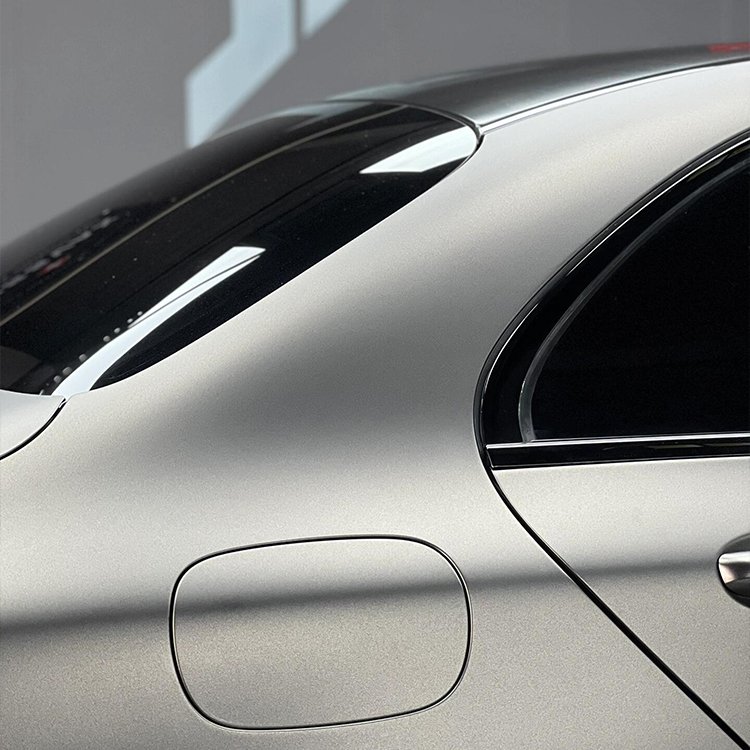 Ultra-Matte Dark Grey Car Wrap Vinyl Car Body Stickers Film Color Change For Vehicle Car Wrapping