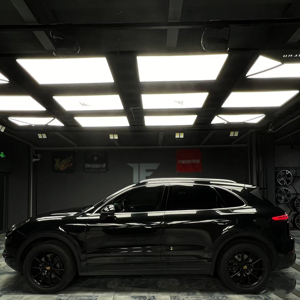 1.52*17m PET Self Healing Metallic Black Gloss Car Films High Quality Car Wrap Premium Vinyl Wrap Car Wrapping Film