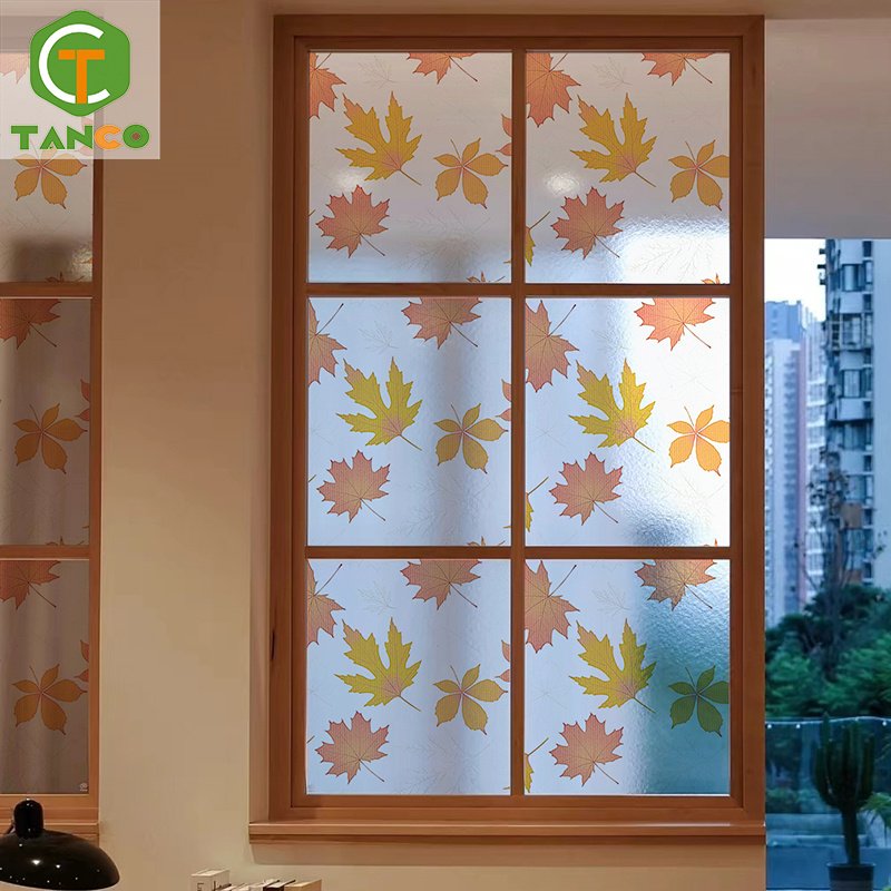 High quality static cling privacy window glass film for office & bathroom