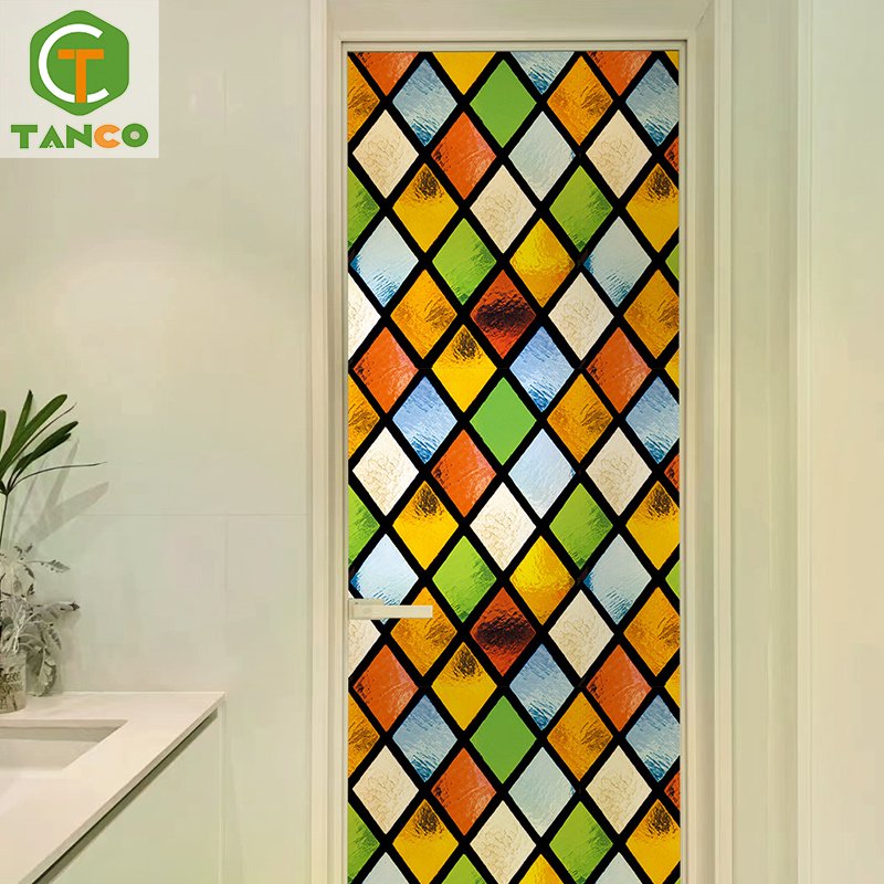 High quality static cling privacy window glass film for office & bathroom