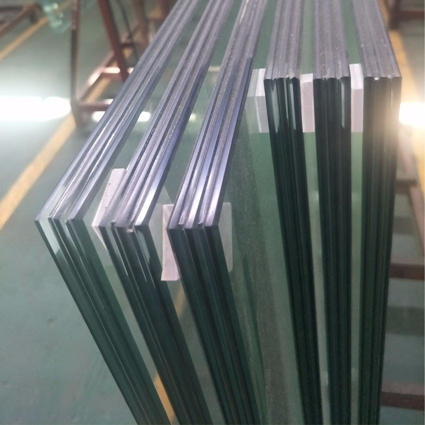 13.52mm 17.52mm Clear Tempered Laminated Glass for Frameless Glass Railing Terrace Balcony Railing