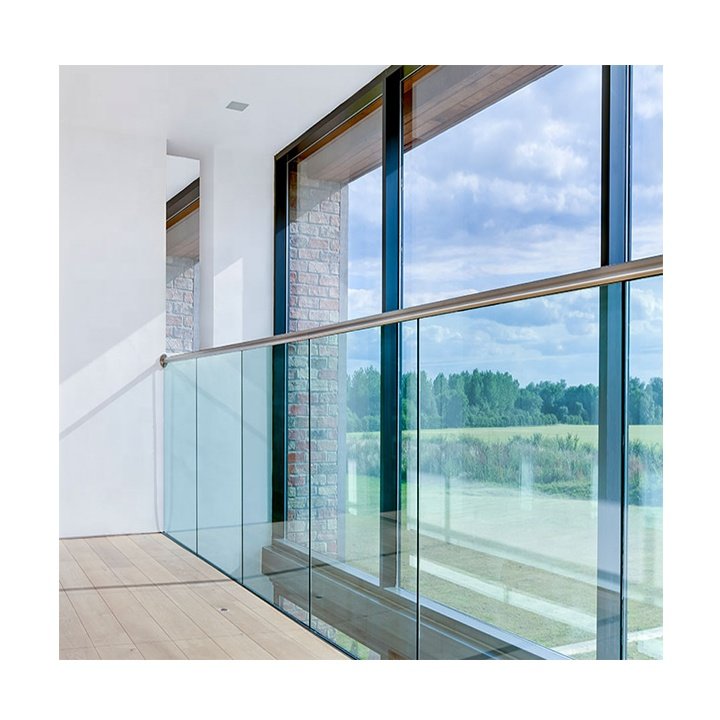 13.52mm 17.52mm Clear Tempered Laminated Glass for Frameless Glass Railing Terrace Balcony Railing