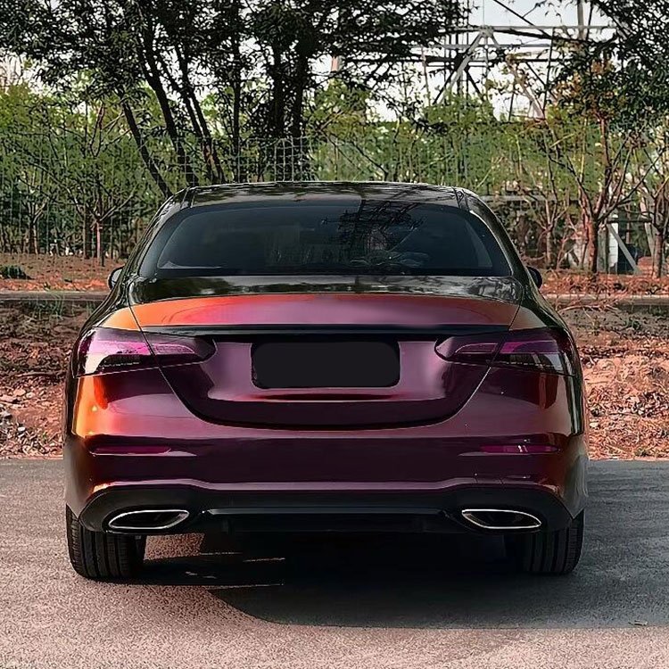 Glossy Sunrise Morning Glow pvc self-adhesive decorative film chameleon tint sunset red chameleon tint car car sticker decals