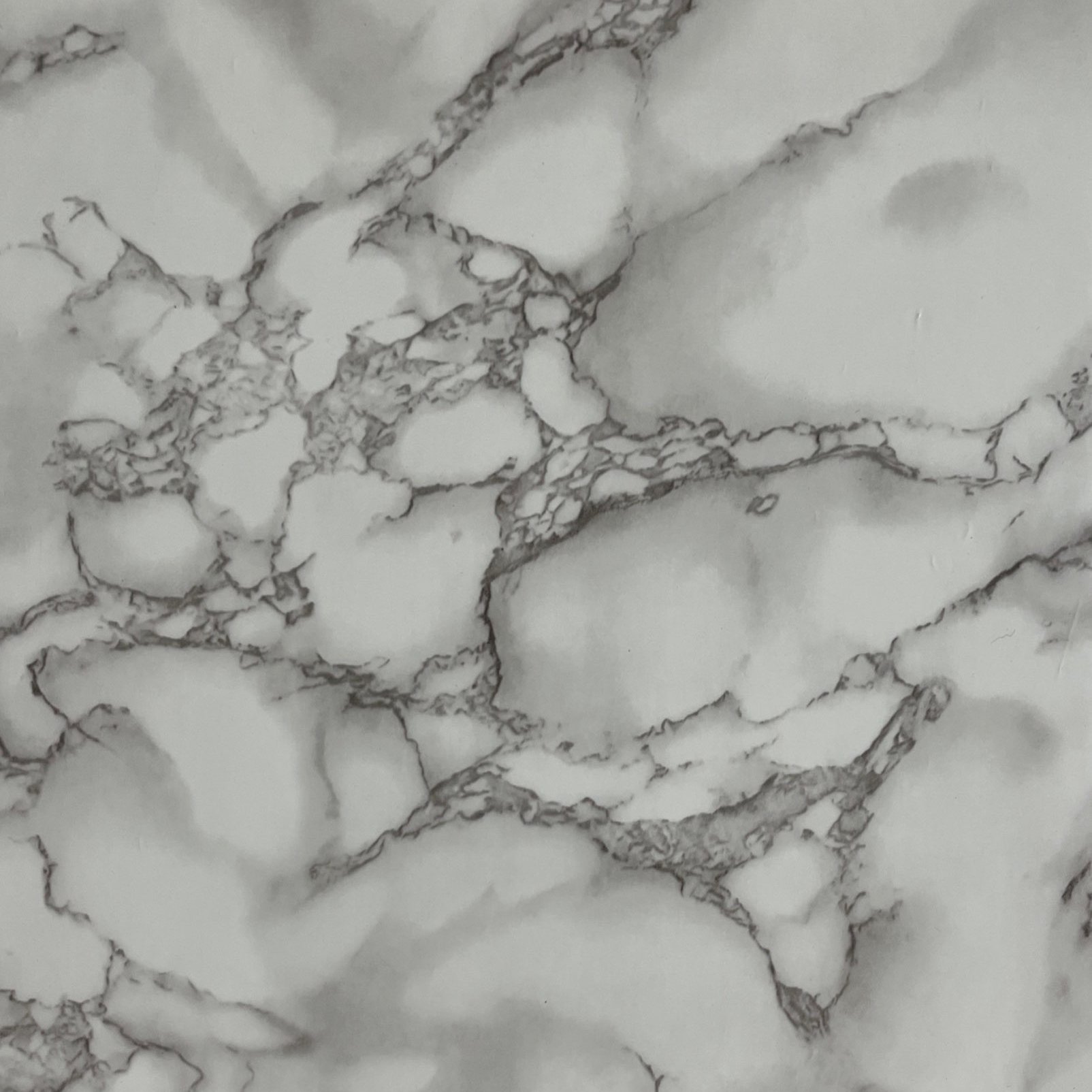 Non Self Adhesive Marble Pattern Waterproof Wall Panel Furniture Decorative Film For Kitchen Bathroom