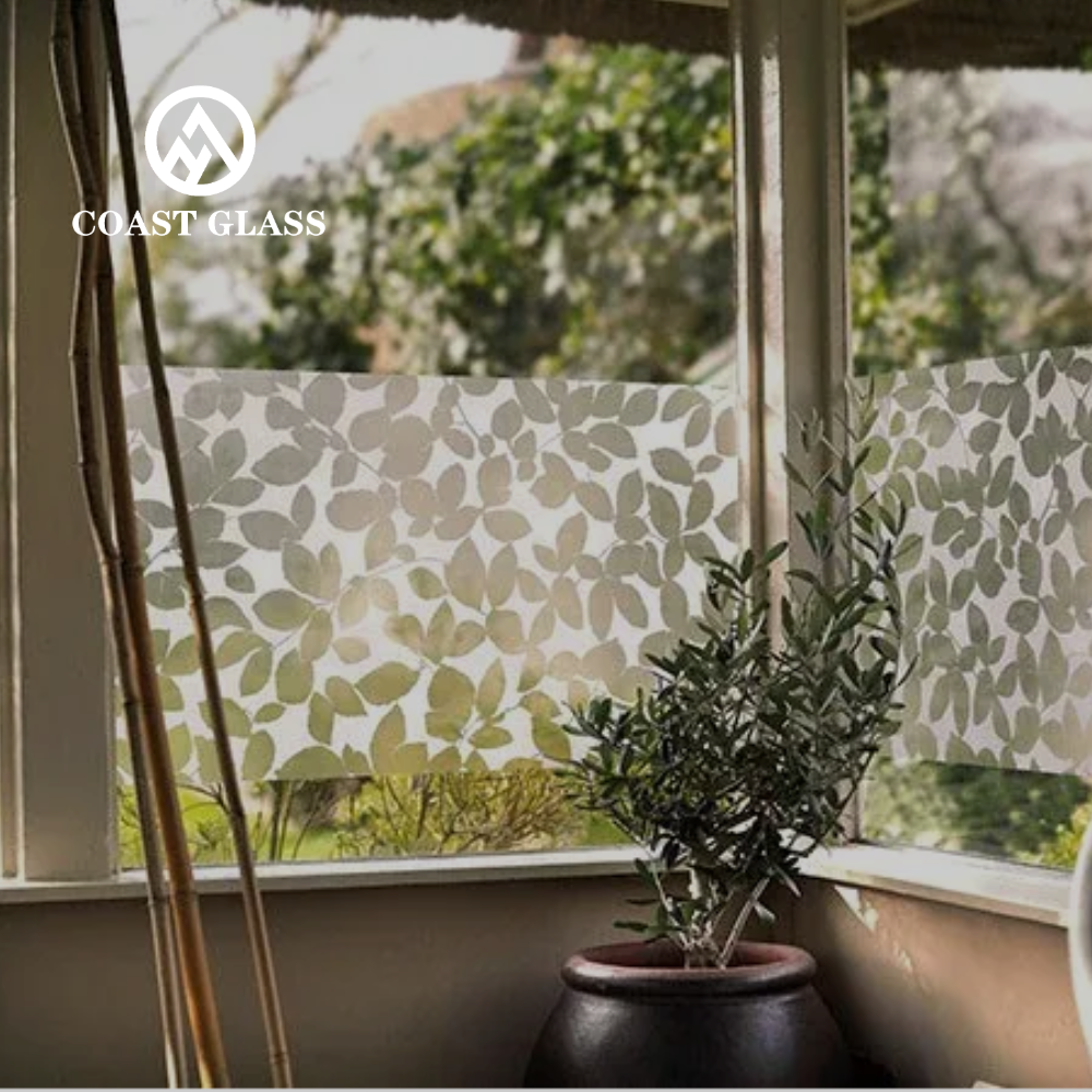 Electrostatic Window Film No Glue Frosted Glass Anti-peeping Translucent Opaque 3D Laser Static Cling Film for Office Home Decor