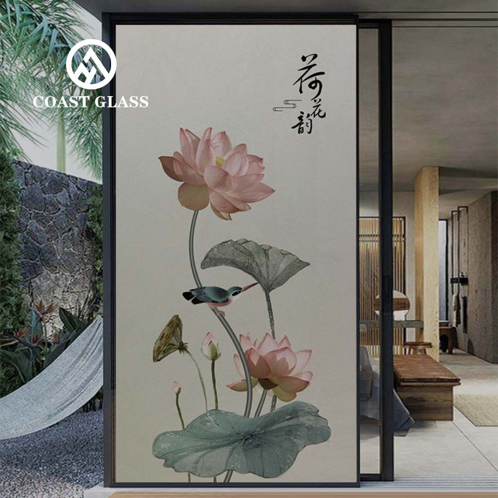 Electrostatic Window Film No Glue Frosted Glass Anti-peeping Translucent Opaque 3D Laser Static Cling Film for Office Home Decor