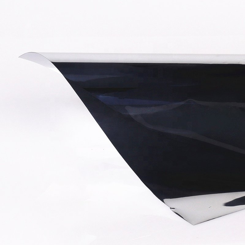 High Reflective Mirror Tinted Film for Architectural One Way Vision IR Cut Self Adhesive Building Window Glass Modern 2 Rolls 9%