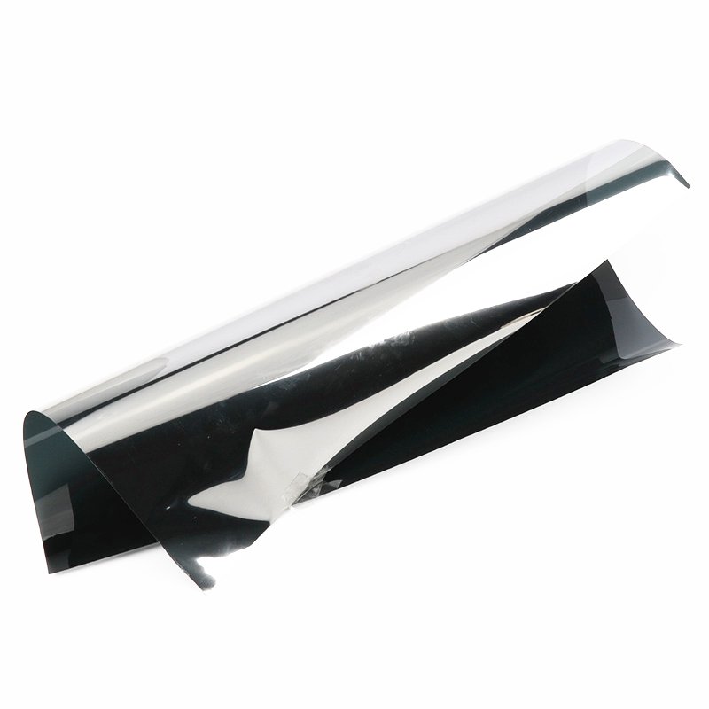 High Reflective Mirror Tinted Film for Architectural One Way Vision IR Cut Self Adhesive Building Window Glass Modern 2 Rolls 9%