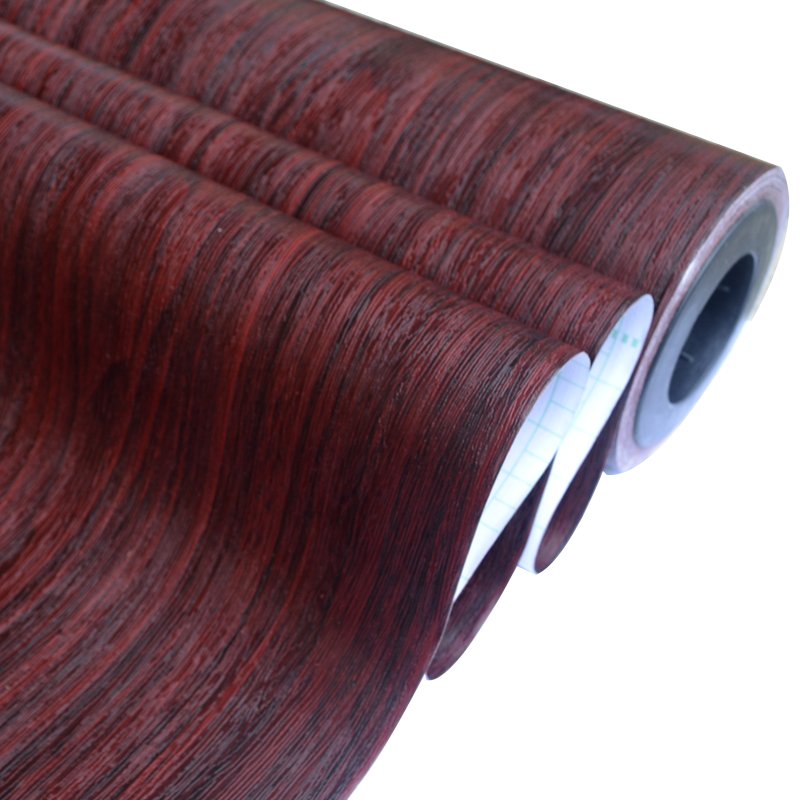 New Arrival Wood Grain PVC Self Adhesive Film For Furniture home decor