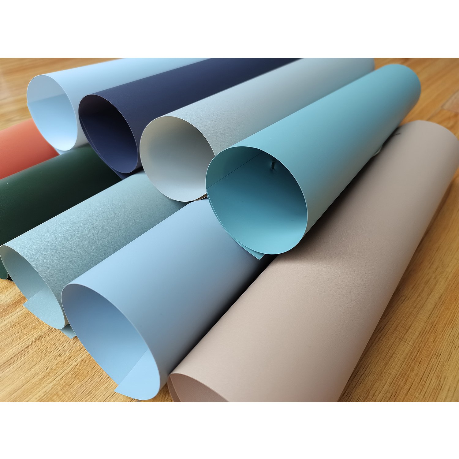 0.15mm Thickness Matte Finish PVC Decorative Film For 1.2mm Acrylic Sheets
