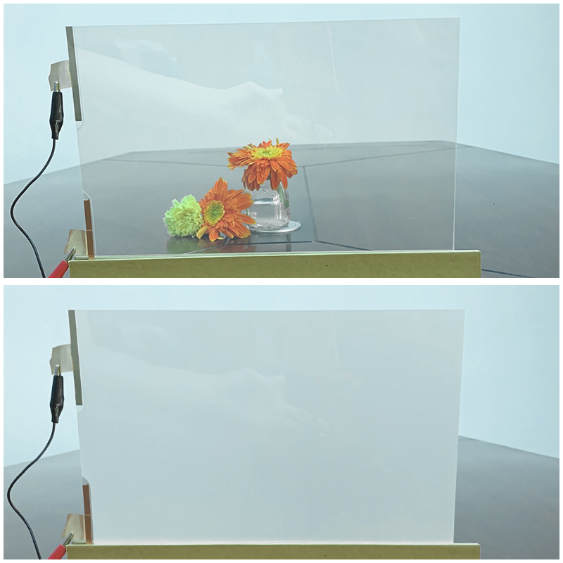 Privacy electronic magic foil switchable smart film pdlc film for glass lamination