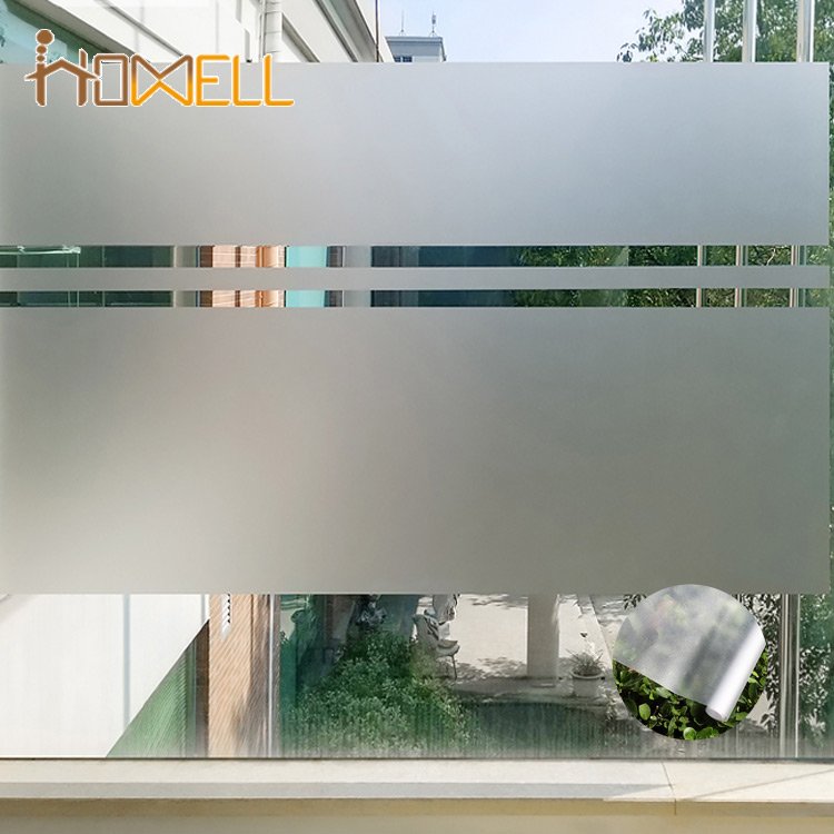 static cling window film frosted privacy glass office & bathroom