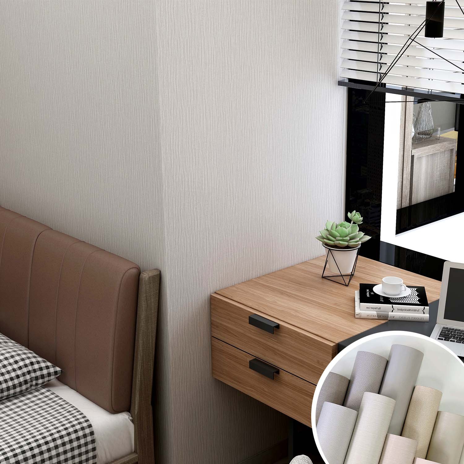 Multicolor Waterproof Cold Laminating Embossed Wrapping Laminadora Fabric Style Modern Furniture Membrane PVC Film