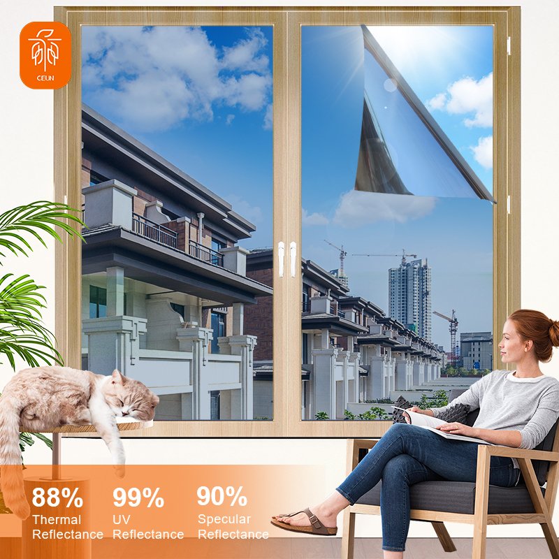 Best Selling Products Oem Logo Printed Solar Sheet Panel Film For Windows For Home