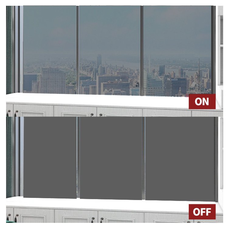 Vendor-Supplied Smart PDLC Switchable Decorative Films Smart PDLC Smart Film Lamination for Workshops
