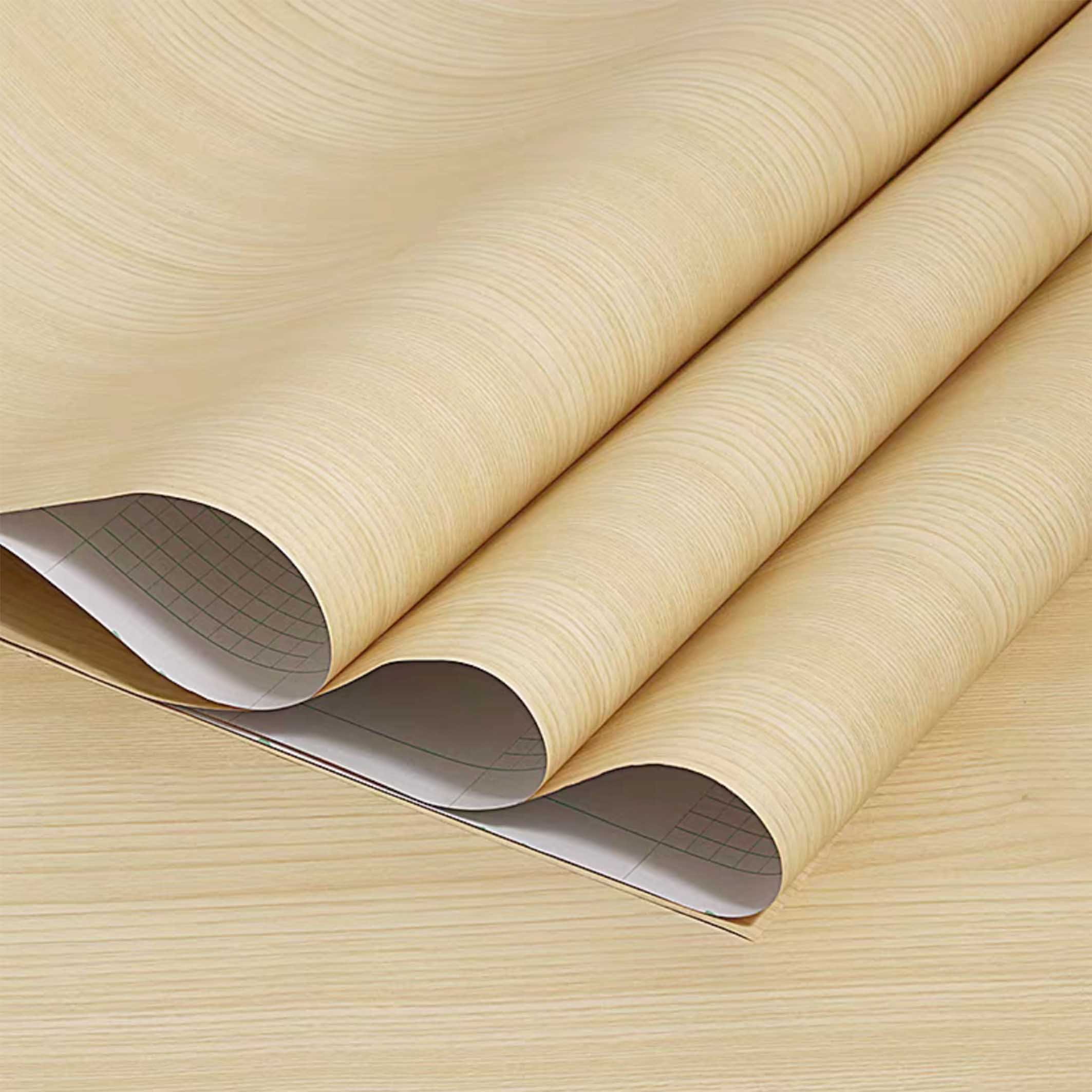 New Wholesale wood grain pvc film manufacturer vinyl wrap for furniture pvc vacuum press film coating for furniture and cabinet