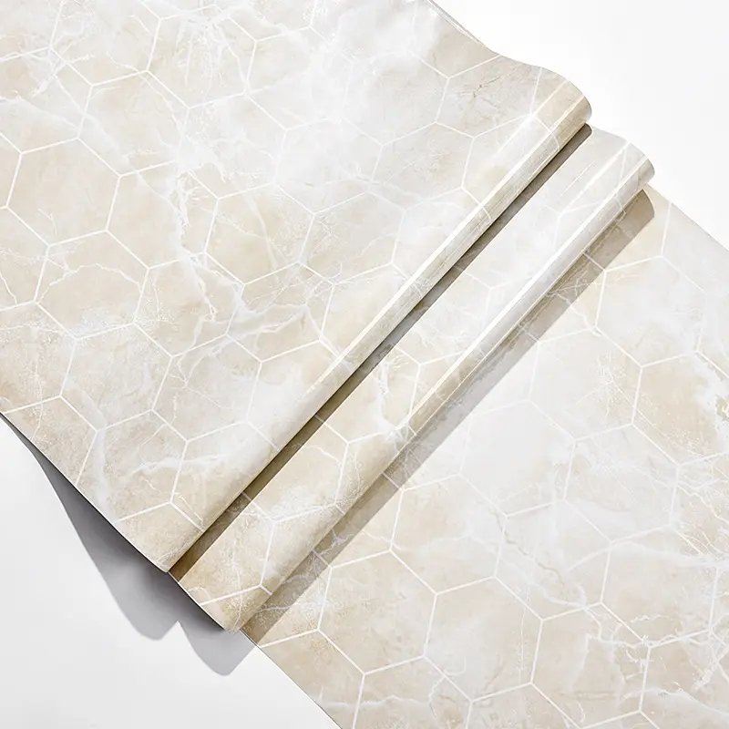 Good cost performance PVC decorative marble film for furniture covering