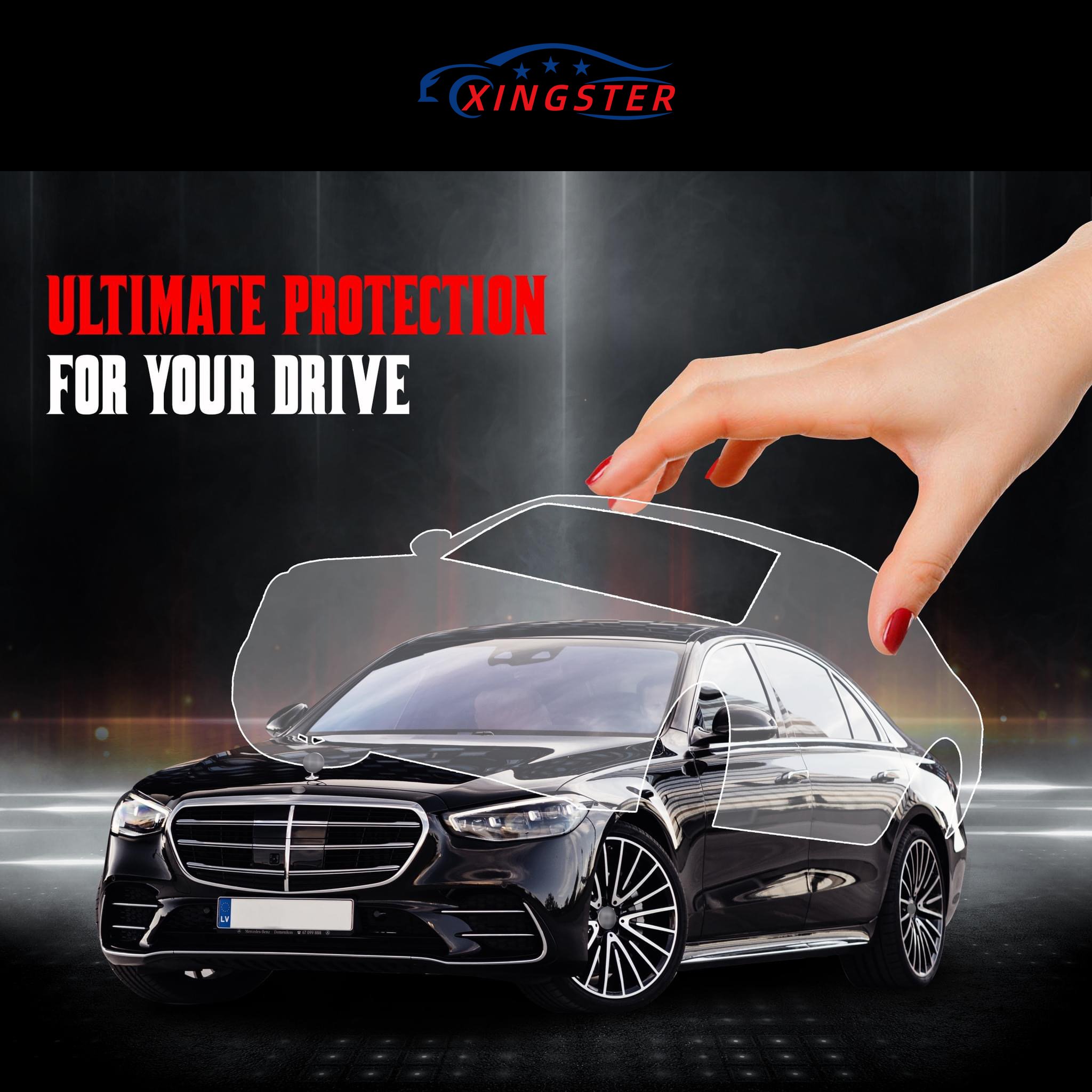 ppf paint protection film TPU Custom Car body Protective Film color ppf High hydrophobicity Scratch resistant Enhance brightness