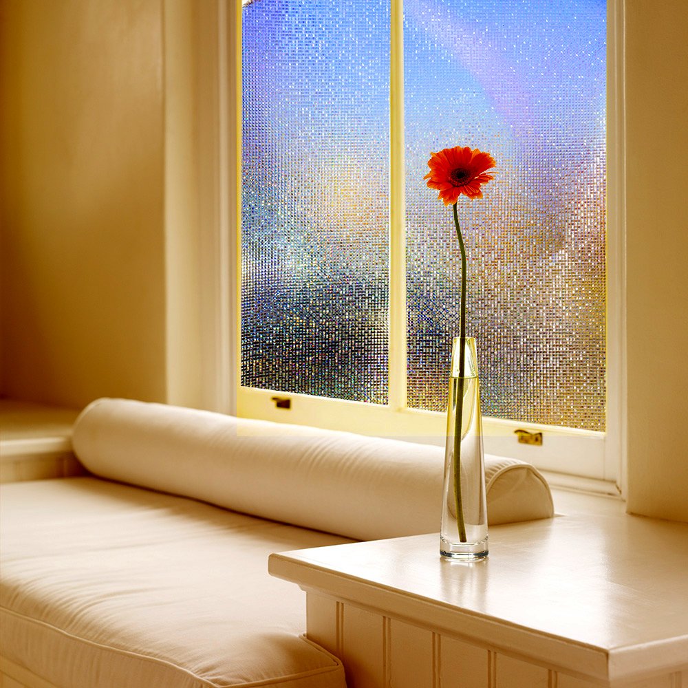 custom removable laser glass film window film