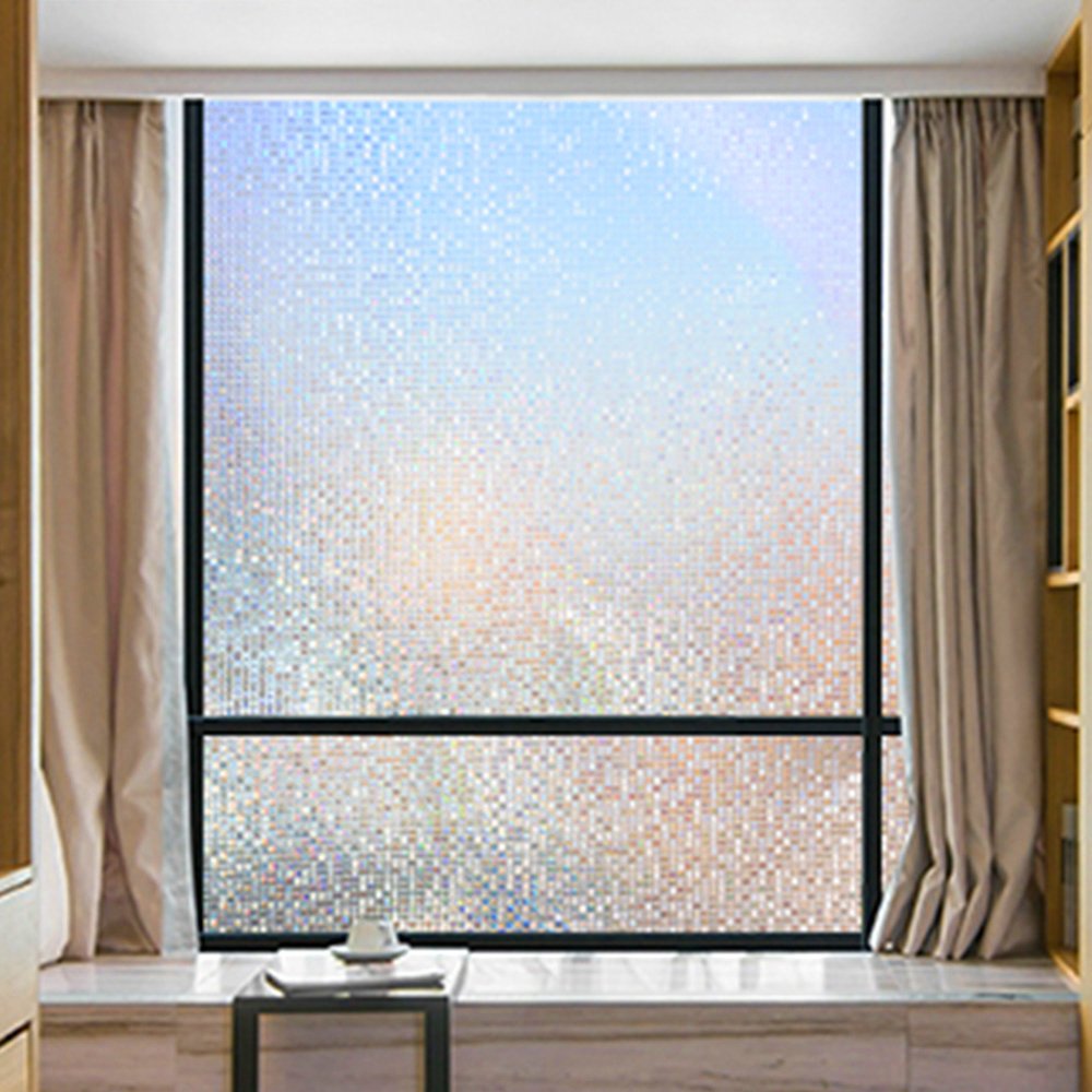 custom removable laser glass film window film