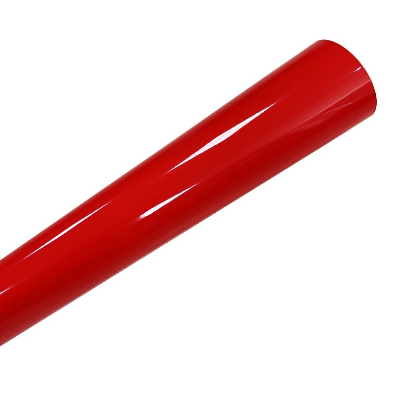 wholesale car wrap vinyl bright red color Vinyl film pvc decorative film for car