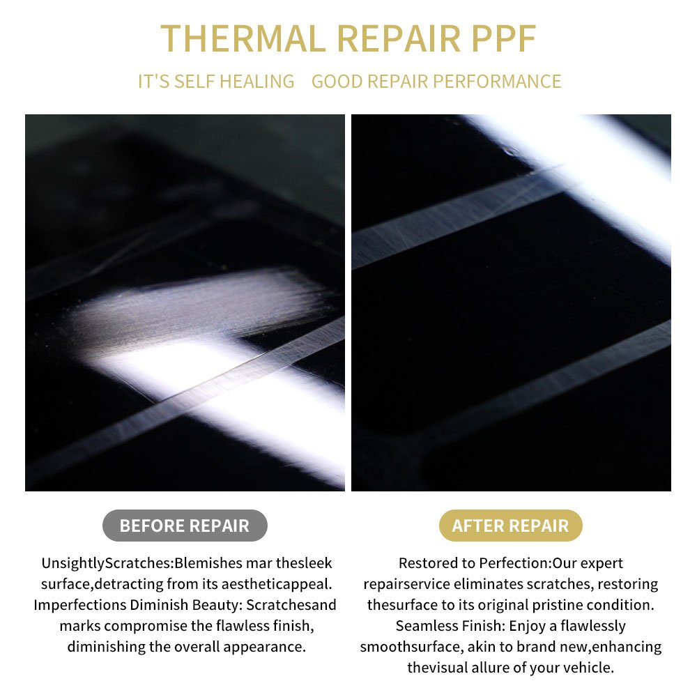 Colordum K95 TPU PPF 9.5mil Thick MATTE TPU PPF Car Paint Protection Film Sand Proof Anti-Scratch Auto-Repair Body Cover