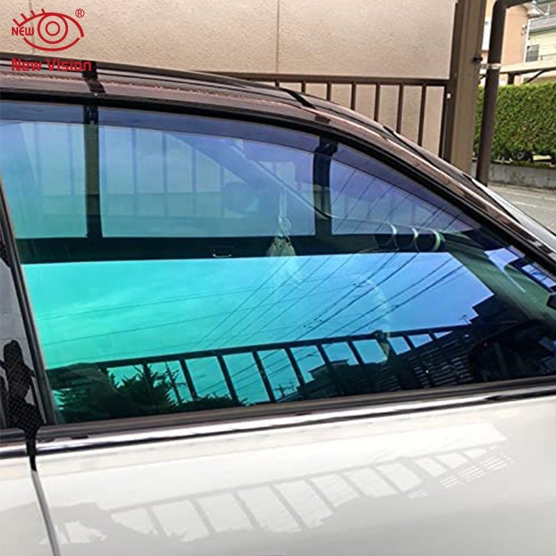 Chameleon Tint Hot Sale anti glare wholesale 1.52*30 meter ROLL car solar window glass tinting film