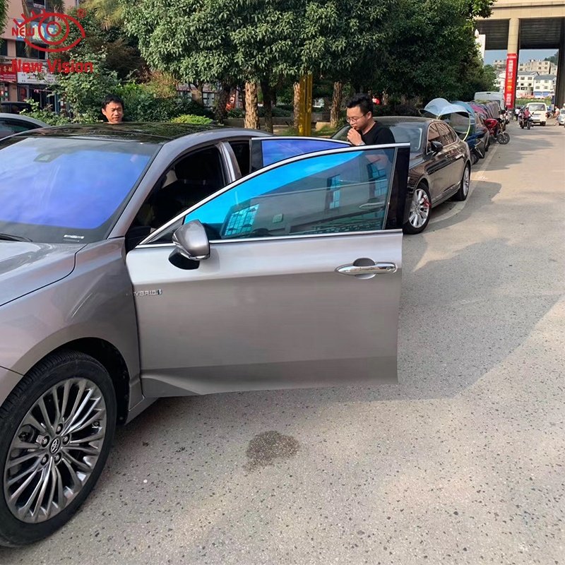 Chameleon Tint Hot Sale anti glare wholesale 1.52*30 meter ROLL car solar window glass tinting film
