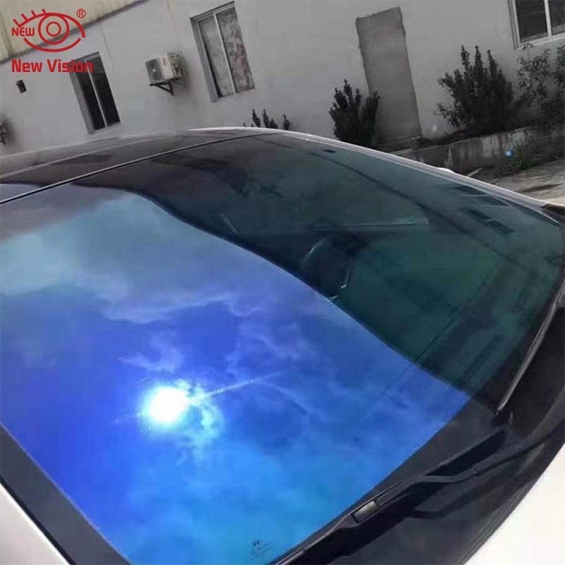 Chameleon Tint Hot Sale anti glare wholesale 1.52*30 meter ROLL car solar window glass tinting film