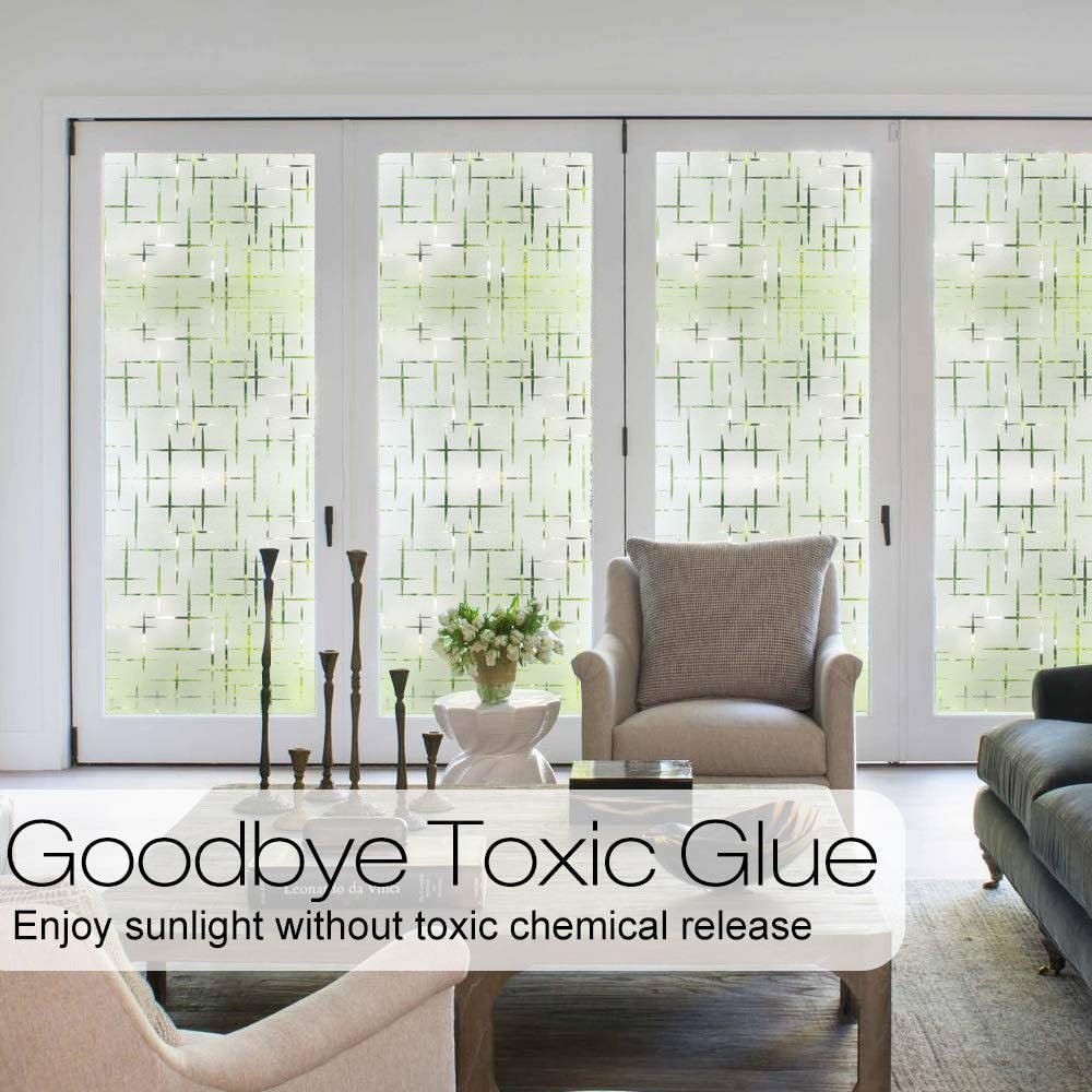 Static decorative film no glue easy install window film privacy protection glass film solar protection