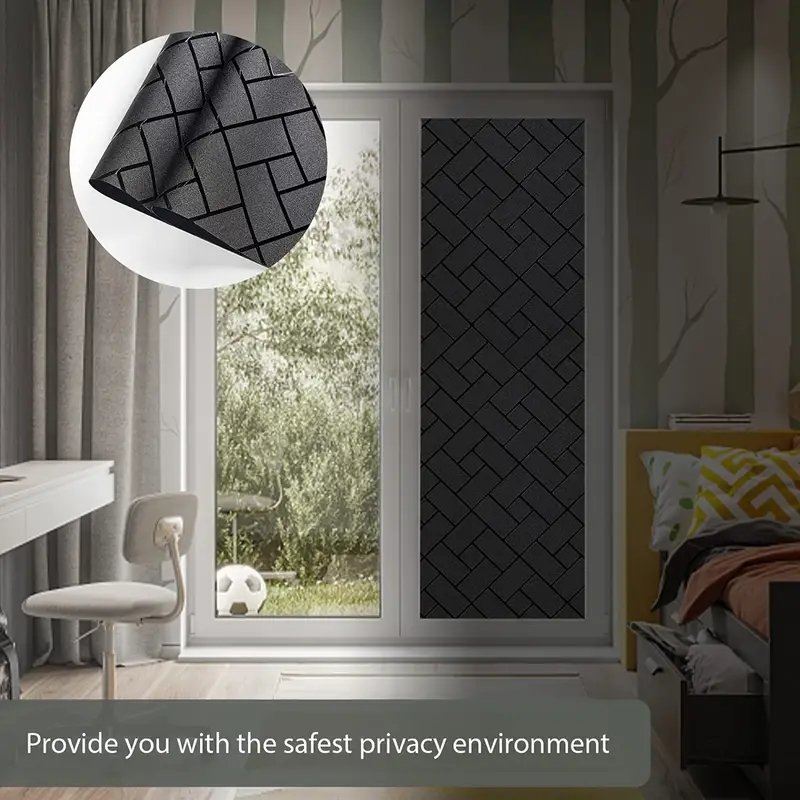 Colorful Modern Embossed PVC Glass Film 70cm Width Stylish and Elegant Decorative Roll for Hotel Spaces