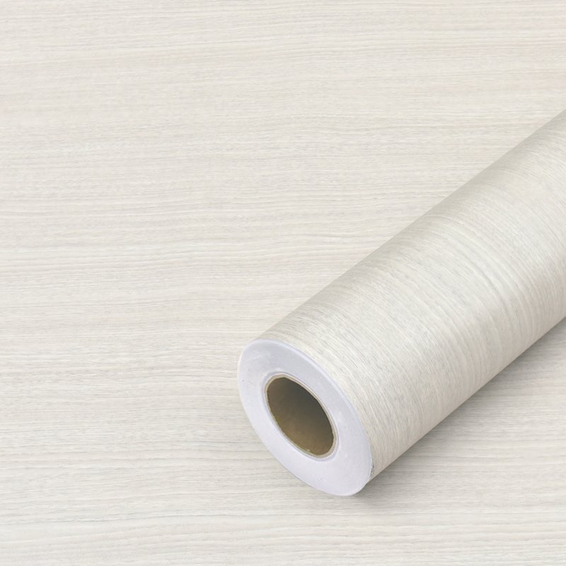 Wood Grain Furniture Self Adhesive Stickers PVC Wallpaper Cabinets Gloss Film