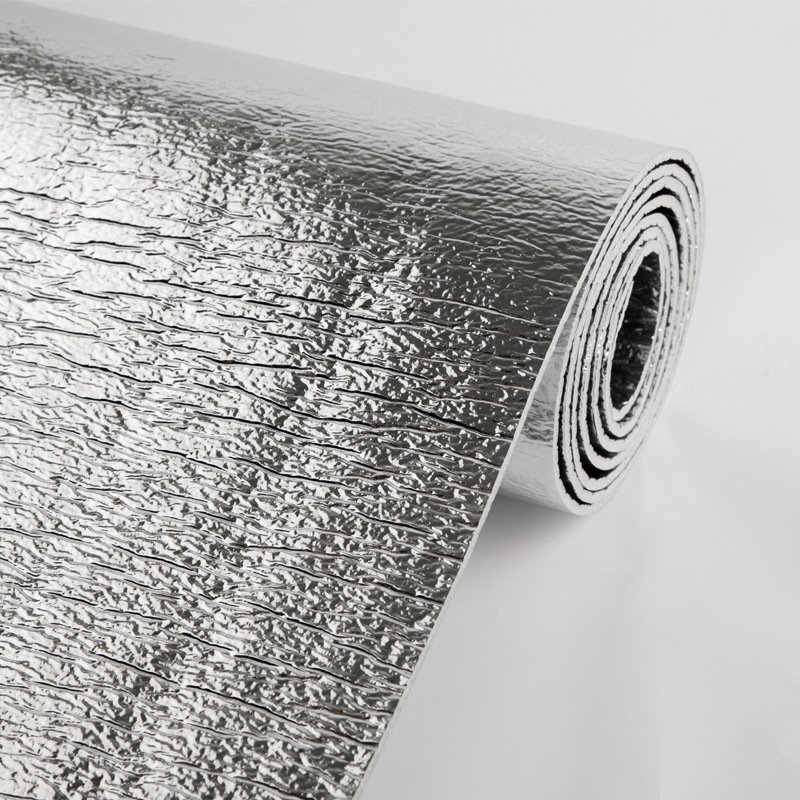 Roofing Heat Insulation Fire Resistant XPE EPE Foam Double Side Aluminum Foil Roll