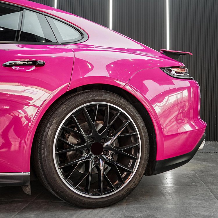 Glossy Crystal Rose Red Best-selling pink Car Wrap Vinyl Car Body Stickers Film Color Change For Vehicle Car Wrapping