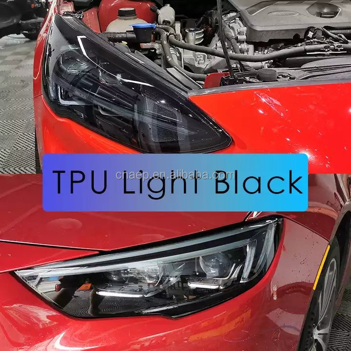 0.3*15M Ppf Self-healing TPU Car Headlight Anti Scratches Tinting Film Wrap Protective Car Smart Photochromic UV Headlight Film