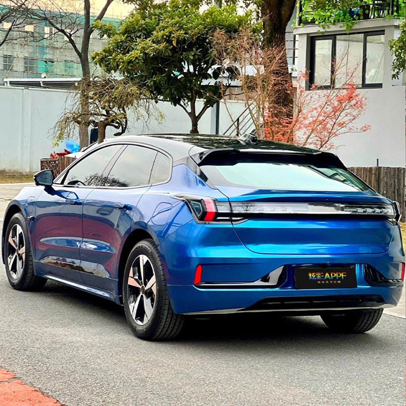 1.52x18m Auto Wrapping Vinyl Colorful Vinyl Wrap Color Change Film Sticker Pet Original Car Paint Cobalt Blue For Car Body