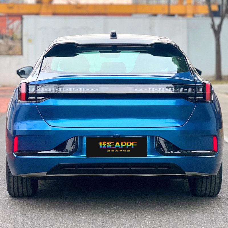 1.52x18m Auto Wrapping Vinyl Colorful Vinyl Wrap Color Change Film Sticker Pet Original Car Paint Cobalt Blue For Car Body