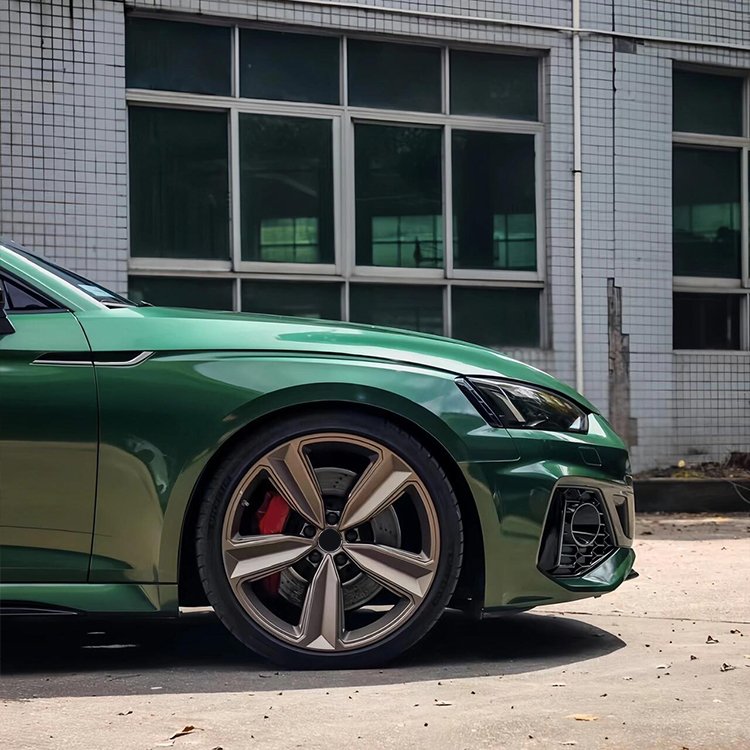 Audi Sonoma Green Original factory green Car Wrap Vinyl Car Body Stickers Film Color Change For Vehicle