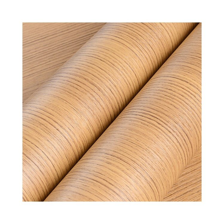 Wood Pattern PVC Sheet in Roll Membrane Press PVC Foil Decorative Interior Vinyl Film for MDF