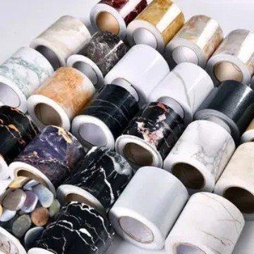 28 years factory best-price pvc Marble patterns pvc Film suitable for furniture