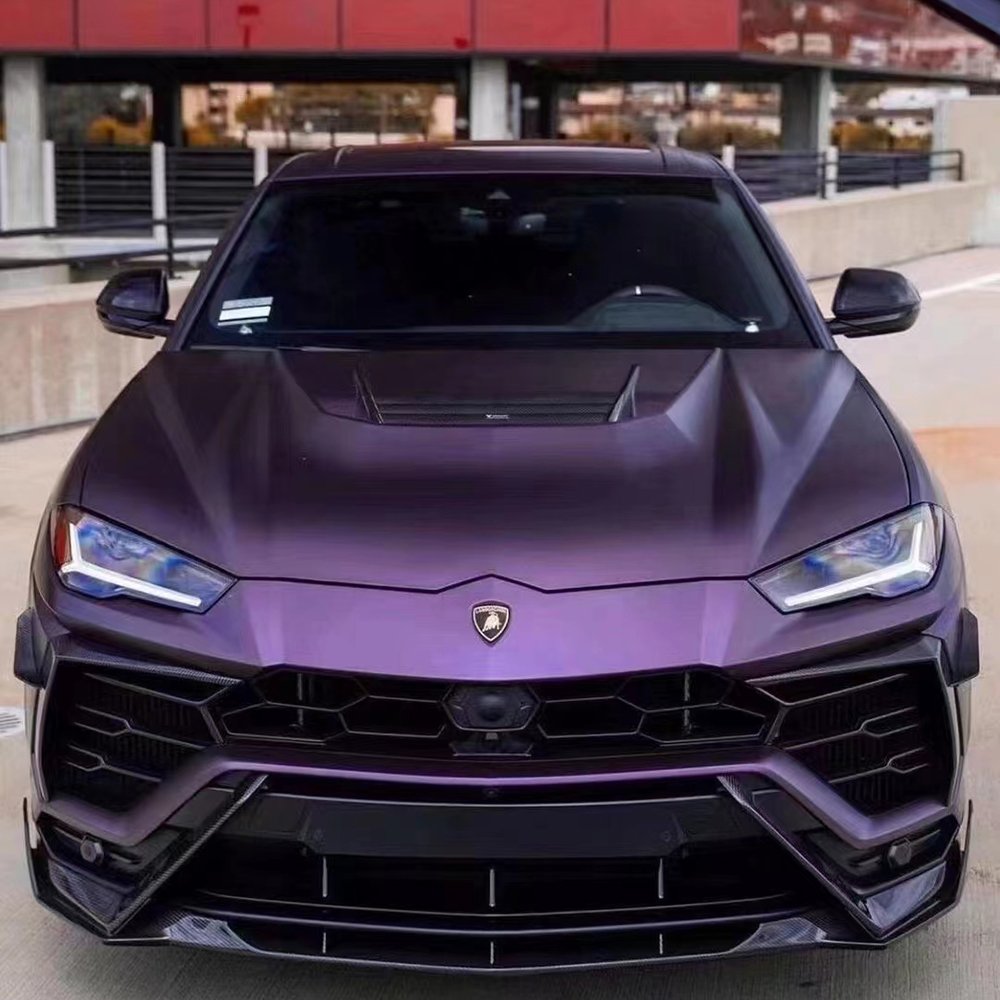 WRAPMASTER 1.52*18m PET Liner Ultimate Flat Purple Vehicle Vinyl Wrap Car Paint Protection Film Auto Vinyl Wrap