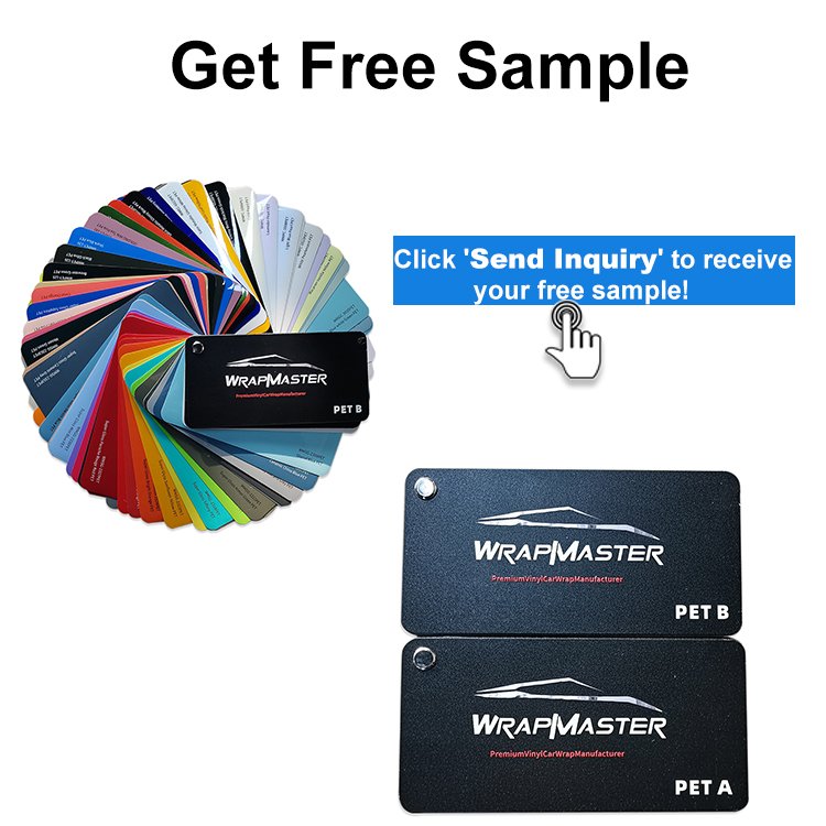 WRAPMASTER 1.52*18m PET Liner Ultimate Flat Purple Vehicle Vinyl Wrap Car Paint Protection Film Auto Vinyl Wrap